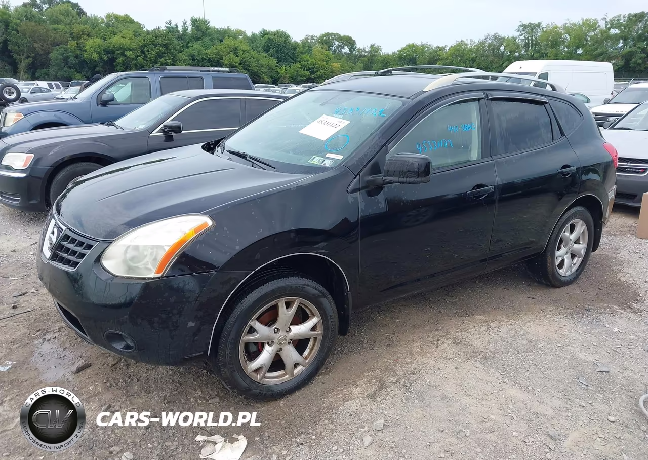 2008 Nissan Rogue Sl VIN:JN8AS58V08W129512 - 2
