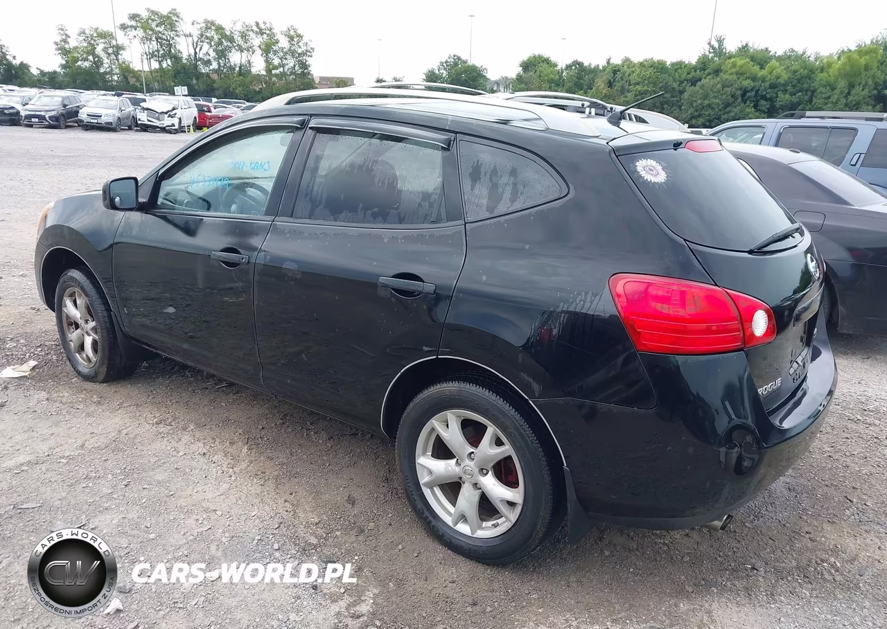 2008 Nissan Rogue Sl VIN:JN8AS58V08W129512 - 3
