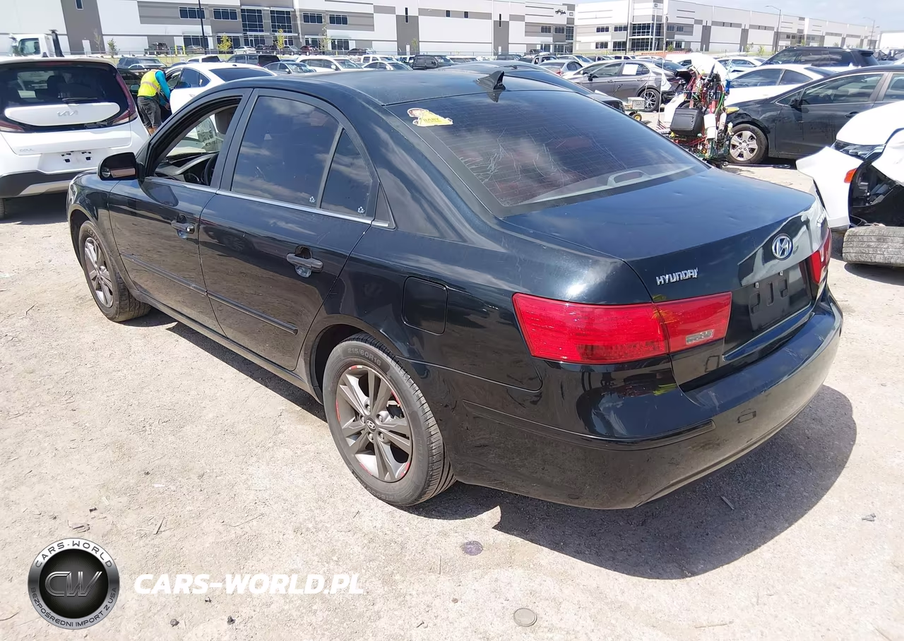 2009 Hyundai Sonata Gls VIN:5NPET46C79H458933 - 3