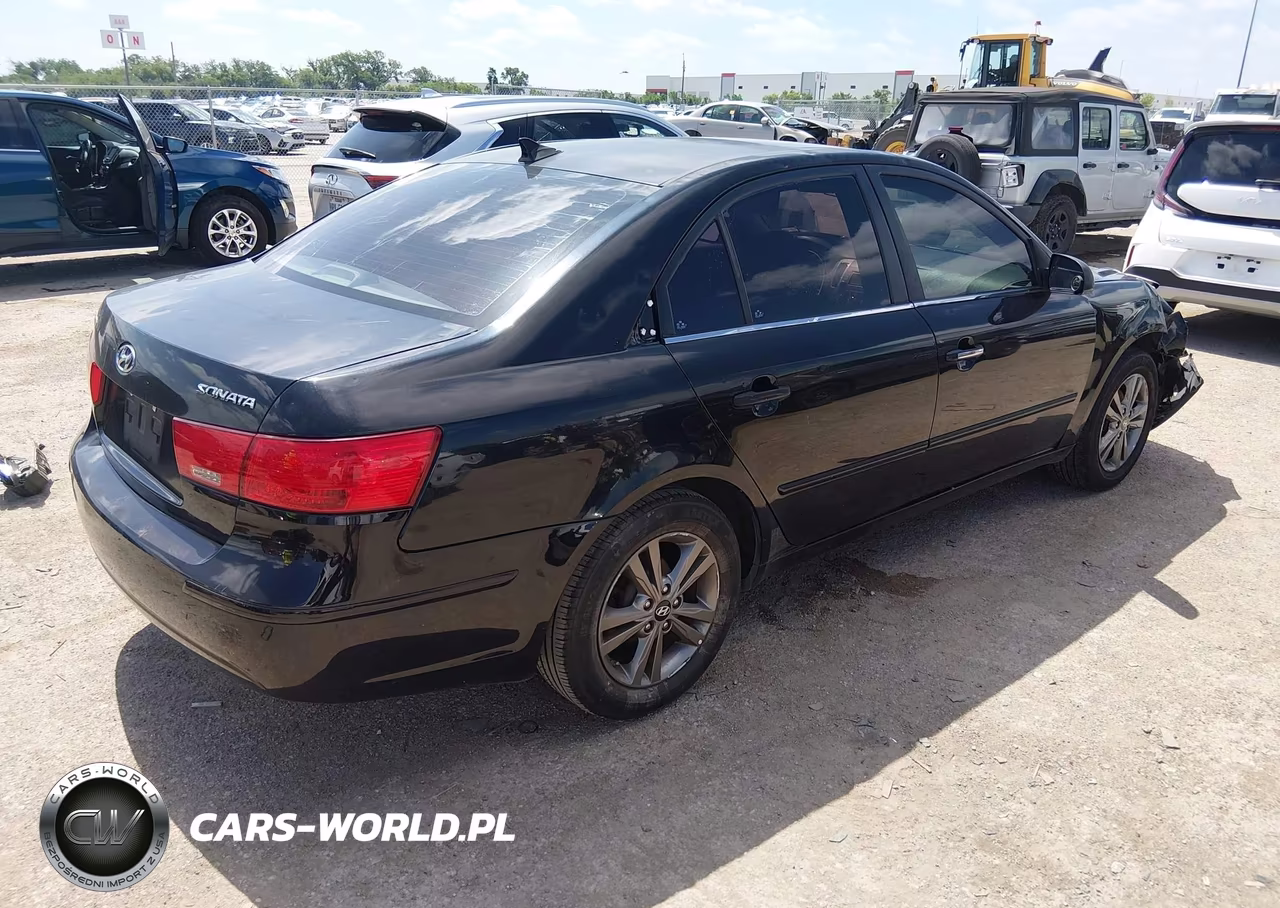 2009 Hyundai Sonata Gls VIN:5NPET46C79H458933 - 4