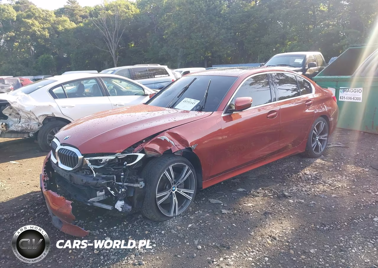 2021 BMW 330I xDrive VIN:3MW5R7J00M8C02638 - 2