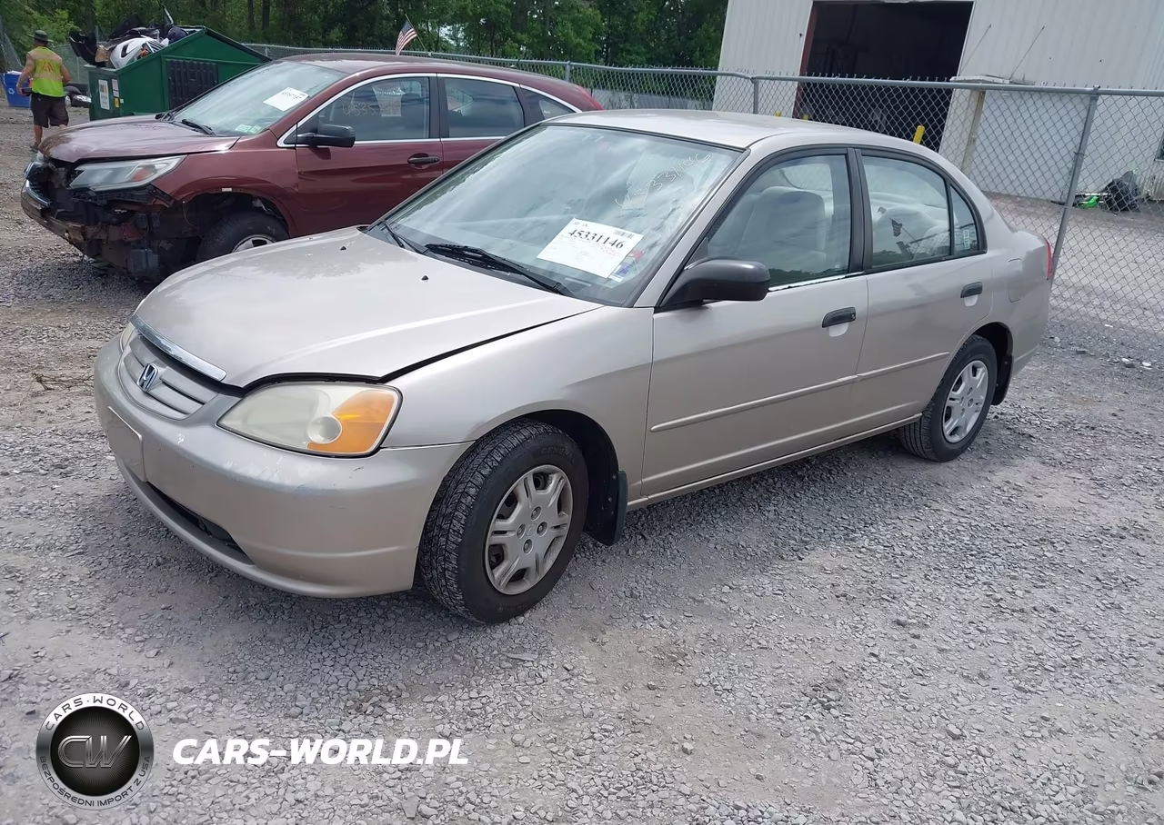 2001 Honda Civic Lx VIN:2HGES16571H510787 - 2