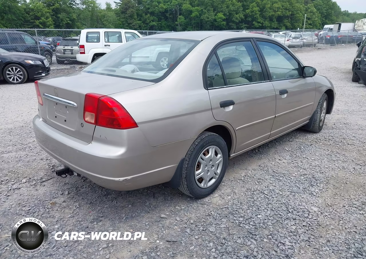 2001 Honda Civic Lx VIN:2HGES16571H510787 - 4