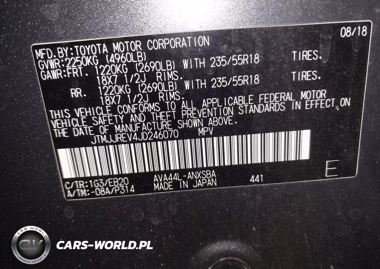 2018 Toyota Rav4 Hybrid Se VIN:JTMJJREV4JD246070 - 9