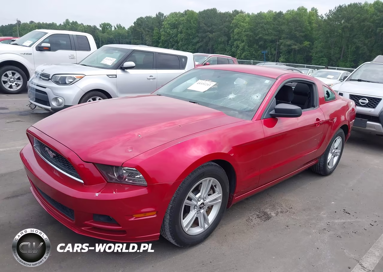 2013 Ford Mustang V6 VIN:1ZVBP8AM5D5274059 - 2
