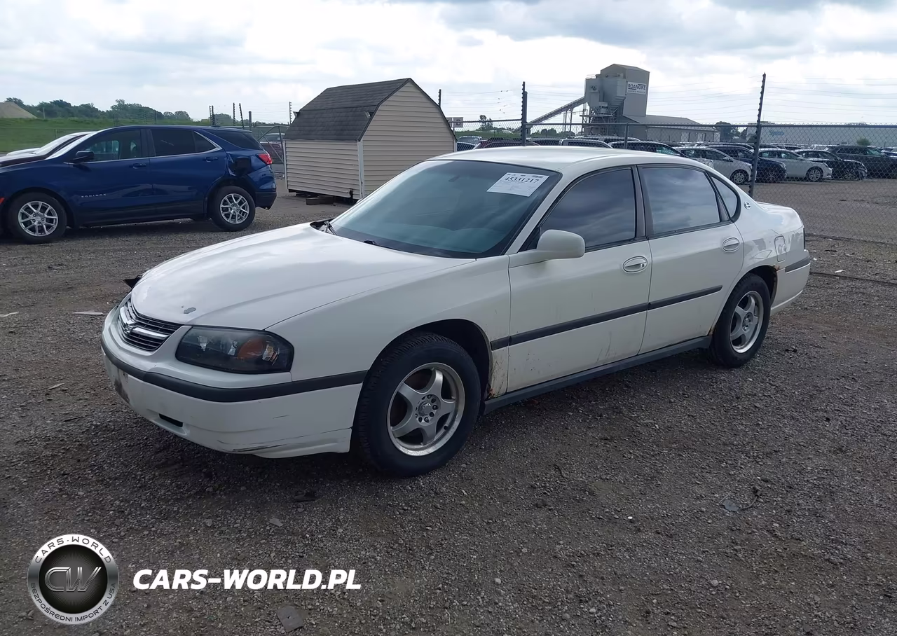 2001 Chevrolet Impala VIN:2G1WF55E519360939 - 2