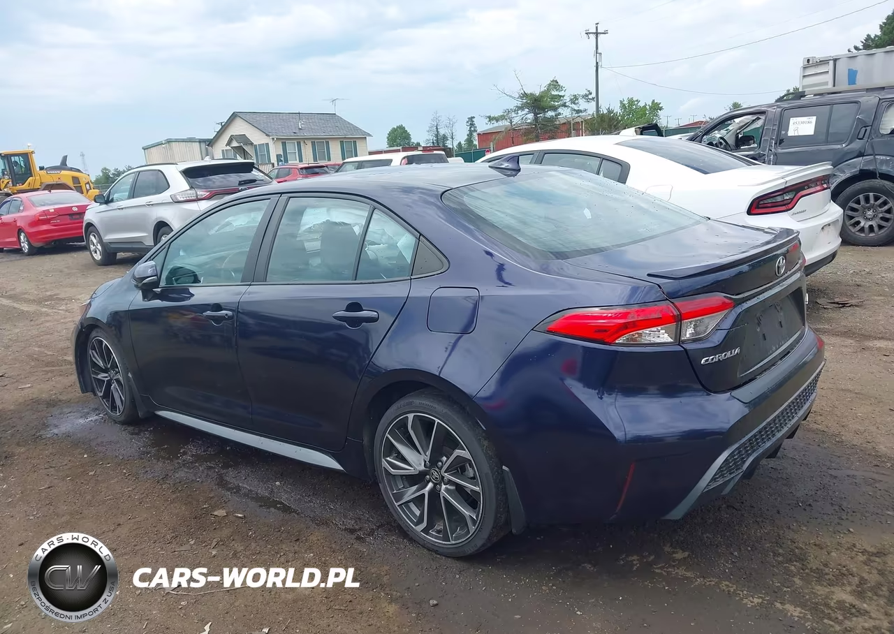 2022 Toyota Corolla Se VIN:5YFP4MCE7NP108565 - 3