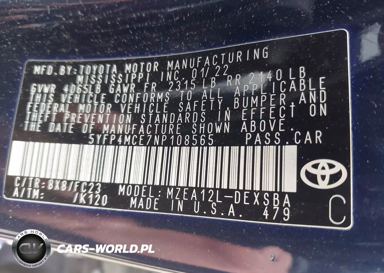 2022 Toyota Corolla Se VIN:5YFP4MCE7NP108565 - 9