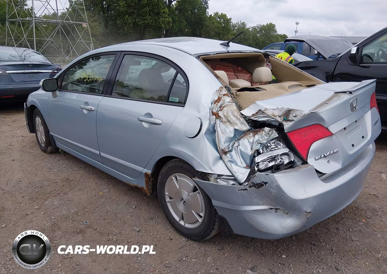 2007 Honda Civic Hybrid VIN:JHMFA36207S006802 - 3