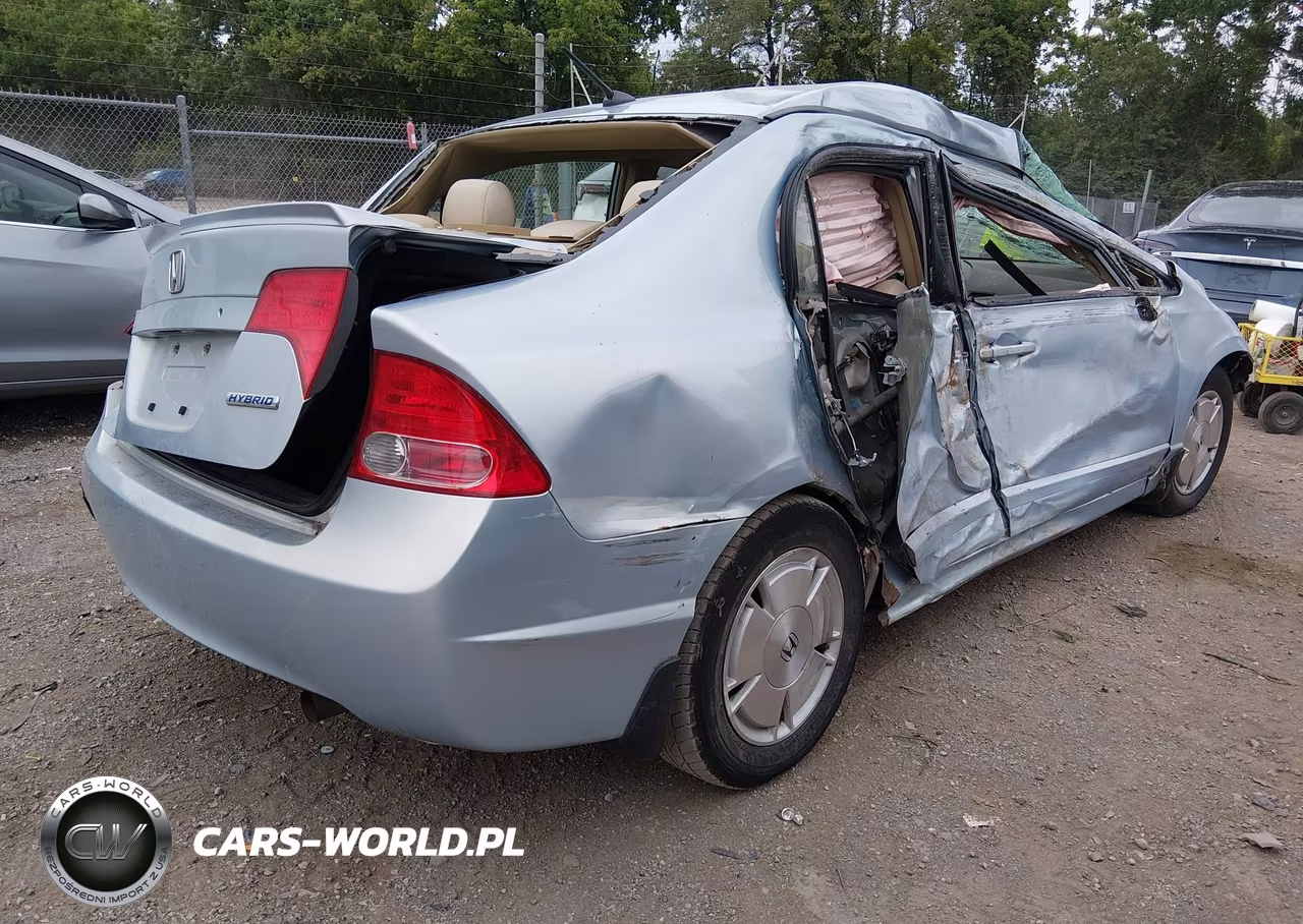 2007 Honda Civic Hybrid VIN:JHMFA36207S006802 - 4