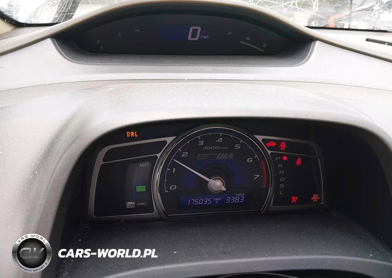 2007 Honda Civic Hybrid VIN:JHMFA36207S006802 - 7