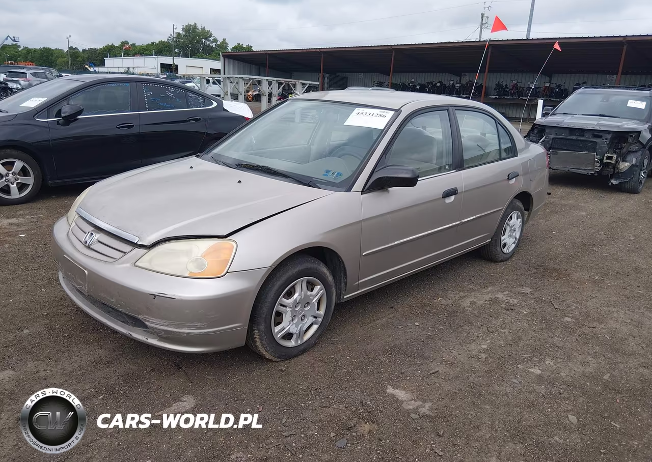 2001 Honda Civic Lx VIN:2HGES15531H506883 - 2