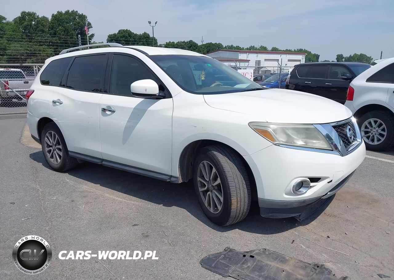 2015 Nissan Pathfinder Platinum-S-Sl-Sv
