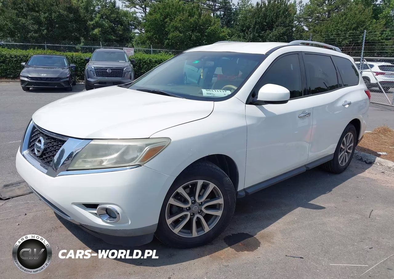 2015 Nissan Pathfinder Platinum-S-Sl-Sv VIN:5N1AR2MN3FC683181 - 2