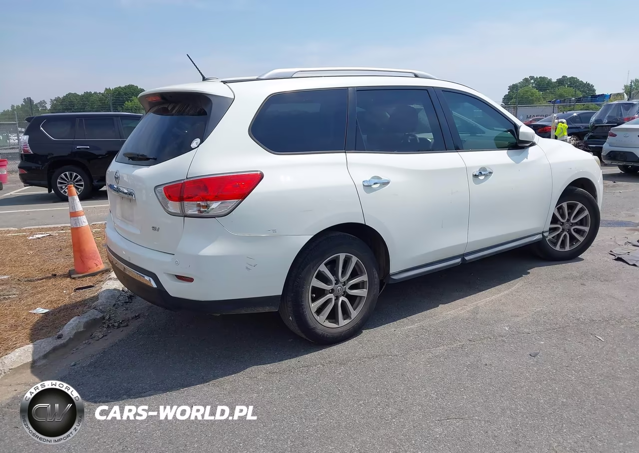 2015 Nissan Pathfinder Platinum-S-Sl-Sv VIN:5N1AR2MN3FC683181 - 4