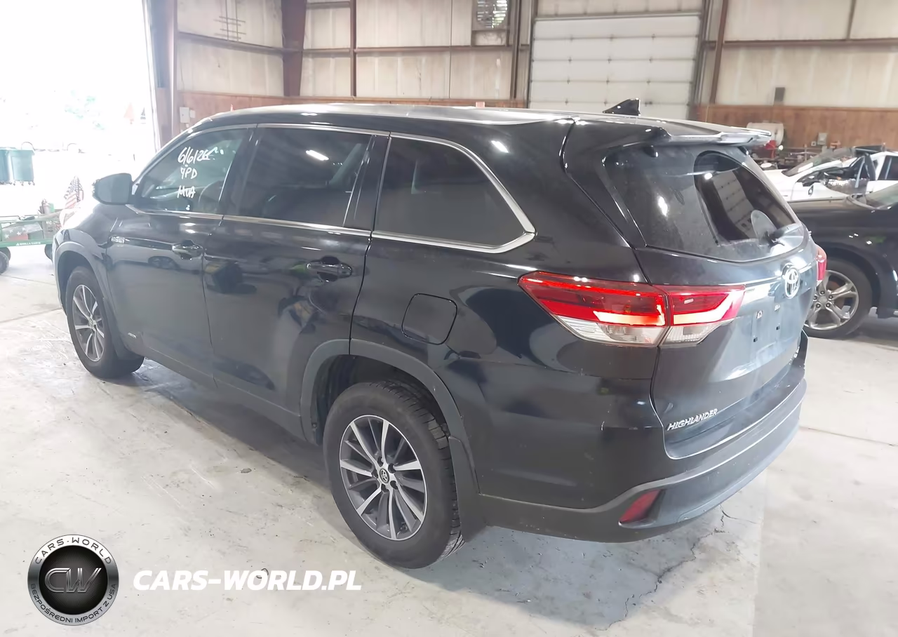 2019 Toyota Highlander Hybrid Xle VIN:5TDJGRFH6KS065744 - 3