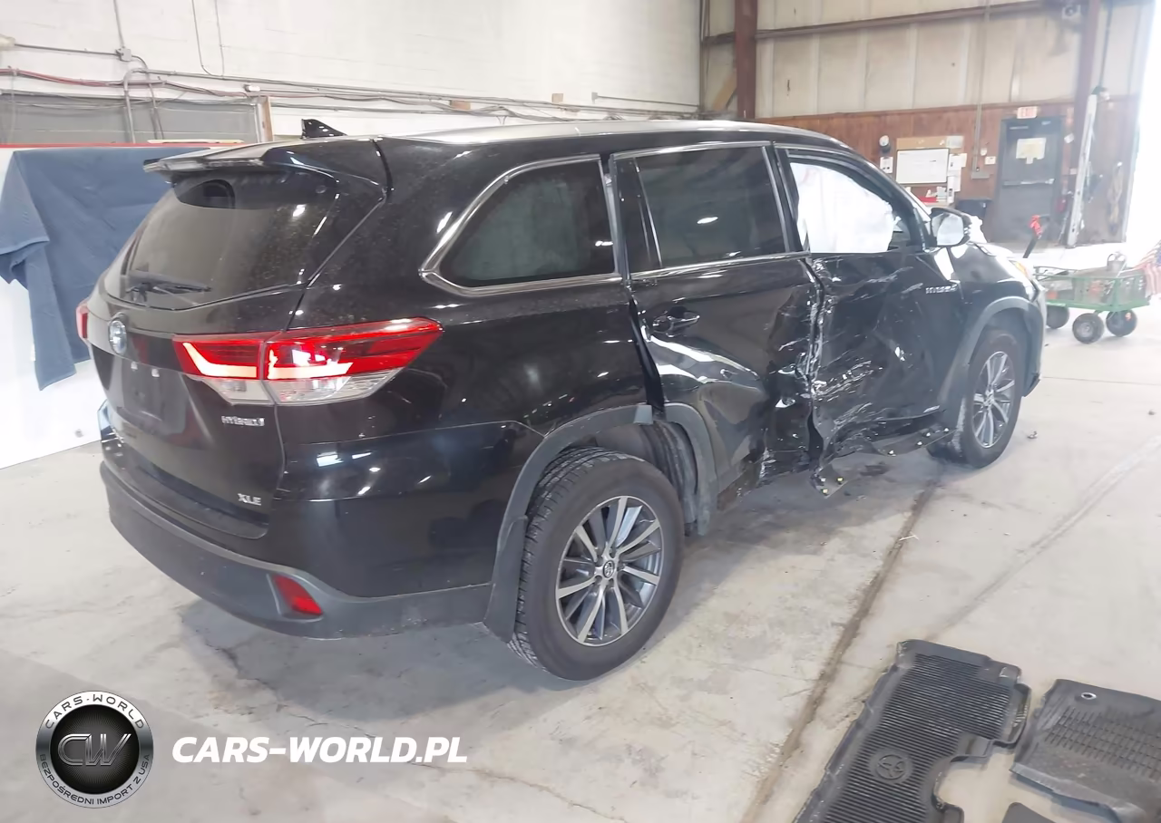 2019 Toyota Highlander Hybrid Xle VIN:5TDJGRFH6KS065744 - 4