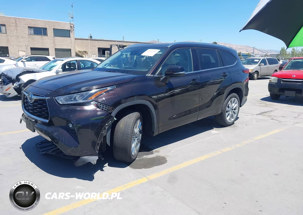 2022 Toyota Highlander Hybrid Limited VIN:5TDYARAH2NS014897 - 2