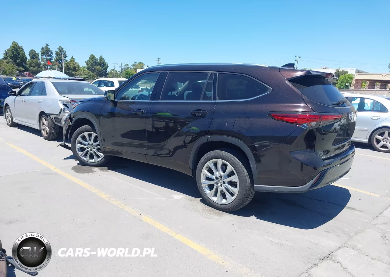 2022 Toyota Highlander Hybrid Limited VIN:5TDYARAH2NS014897 - 3
