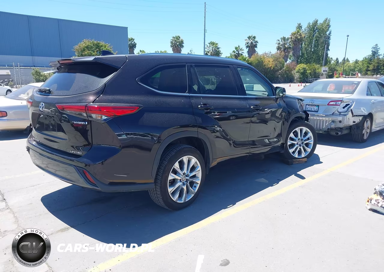 2022 Toyota Highlander Hybrid Limited VIN:5TDYARAH2NS014897 - 4
