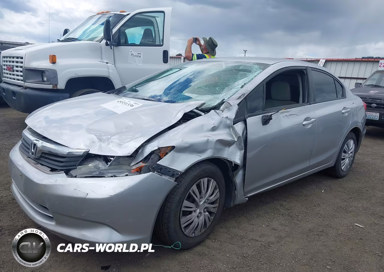 2012 Honda Civic Lx VIN:19XFB2F59CE381684 - 2