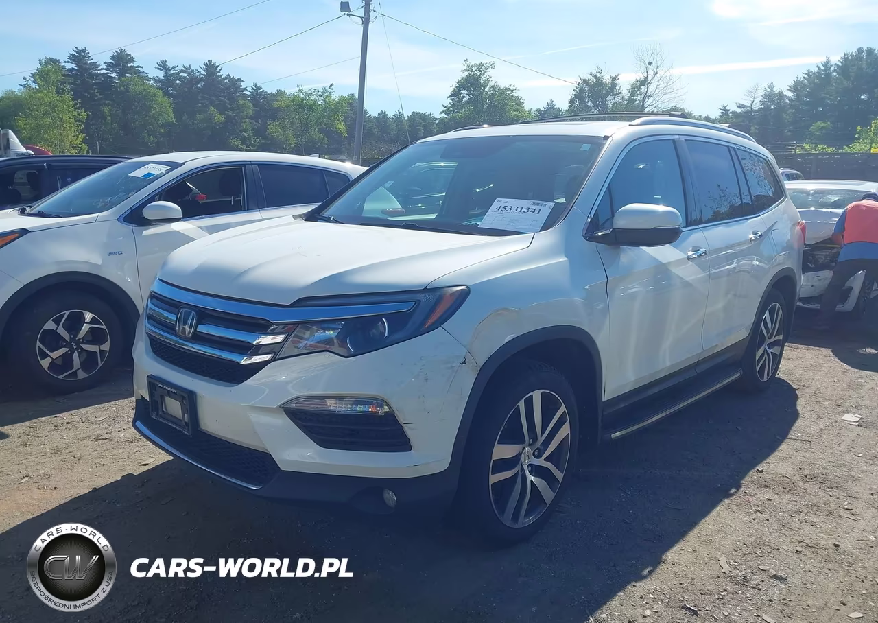 2016 Honda Pilot Touring VIN:5FNYF6H98GB048218 - 2