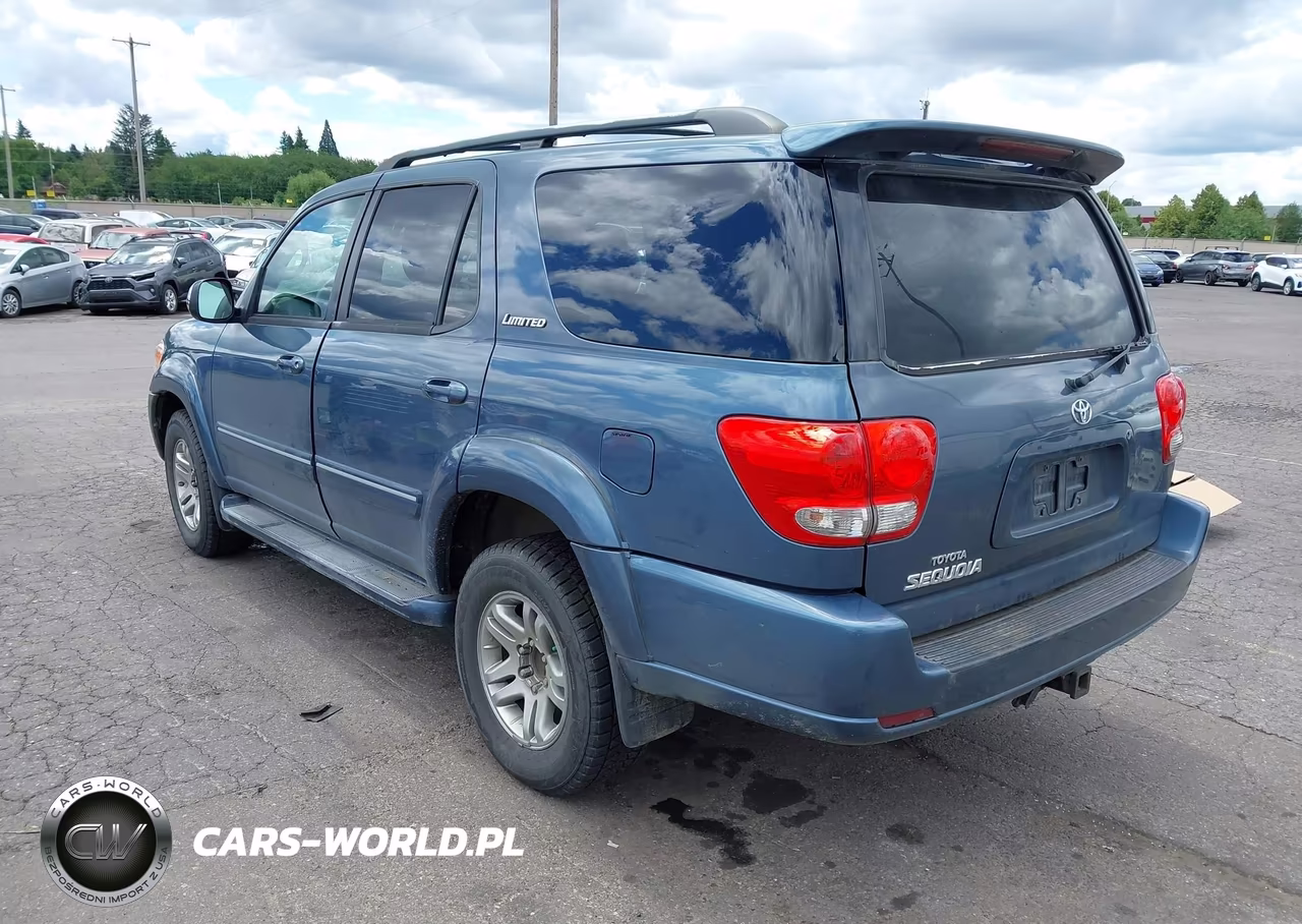 2007 Toyota Sequoia Limited V8 VIN:5TDBT48A97S280691 - 3