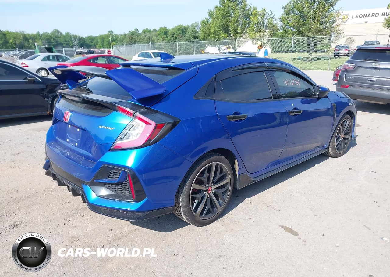 2020 Honda Civic Sport VIN:SHHFK7H45LU421558 - 4