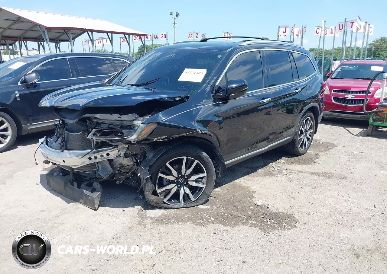 2019 Honda Pilot Touring VIN:5FNYF6H9XKB098319 - 2