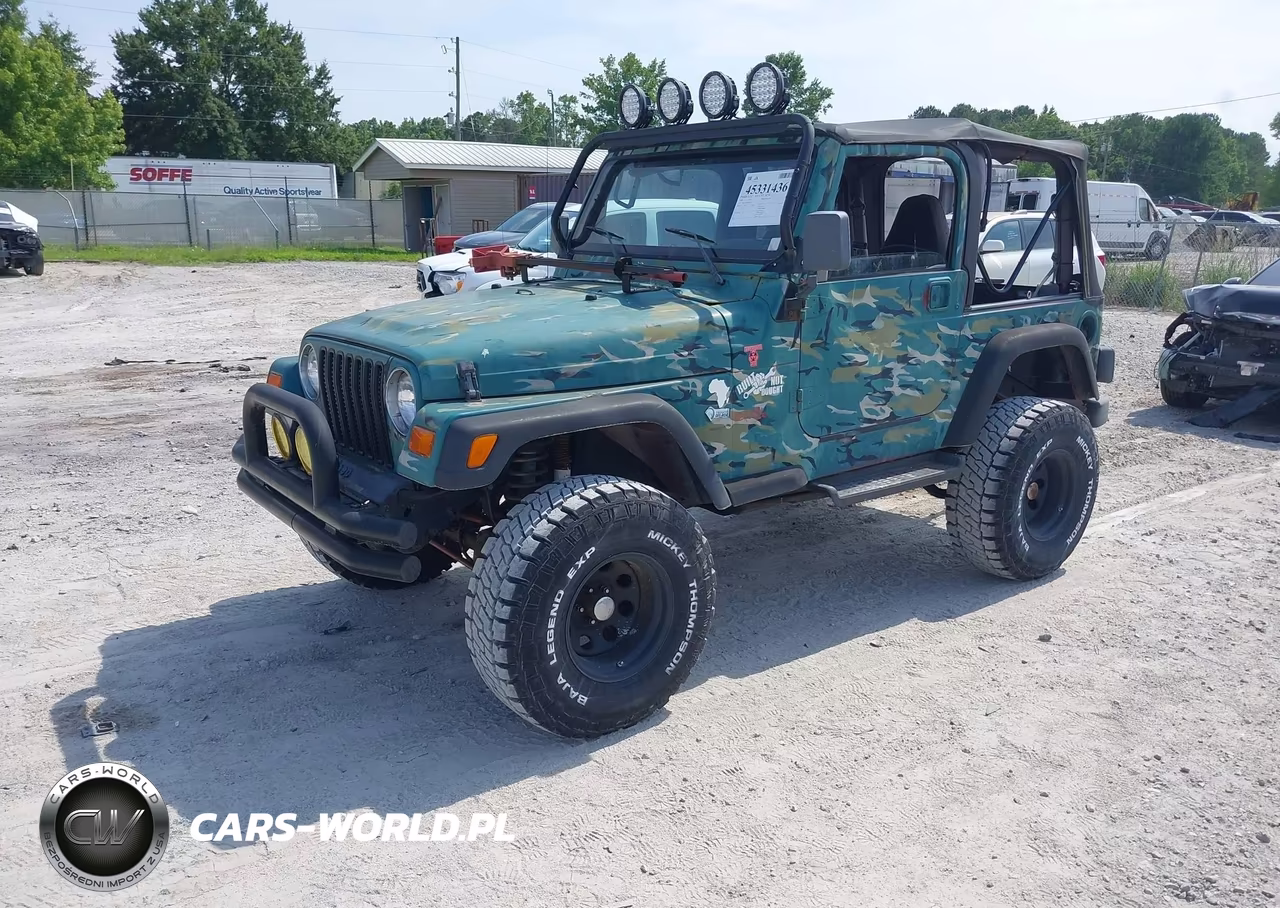 1999 Jeep Wrangler Sport VIN:1J4FY19S8XP408772 - 2