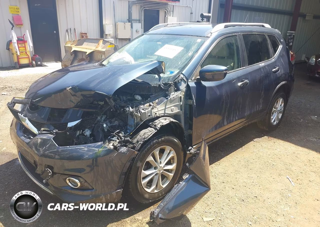 2016 Nissan Rogue Sv VIN:KNMAT2MVXGP653059 - 2