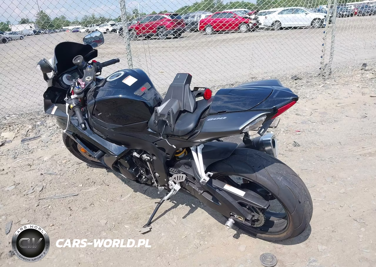 2008 Suzuki Gsx-R600 VIN:JS1GN7EA882106202 - 3