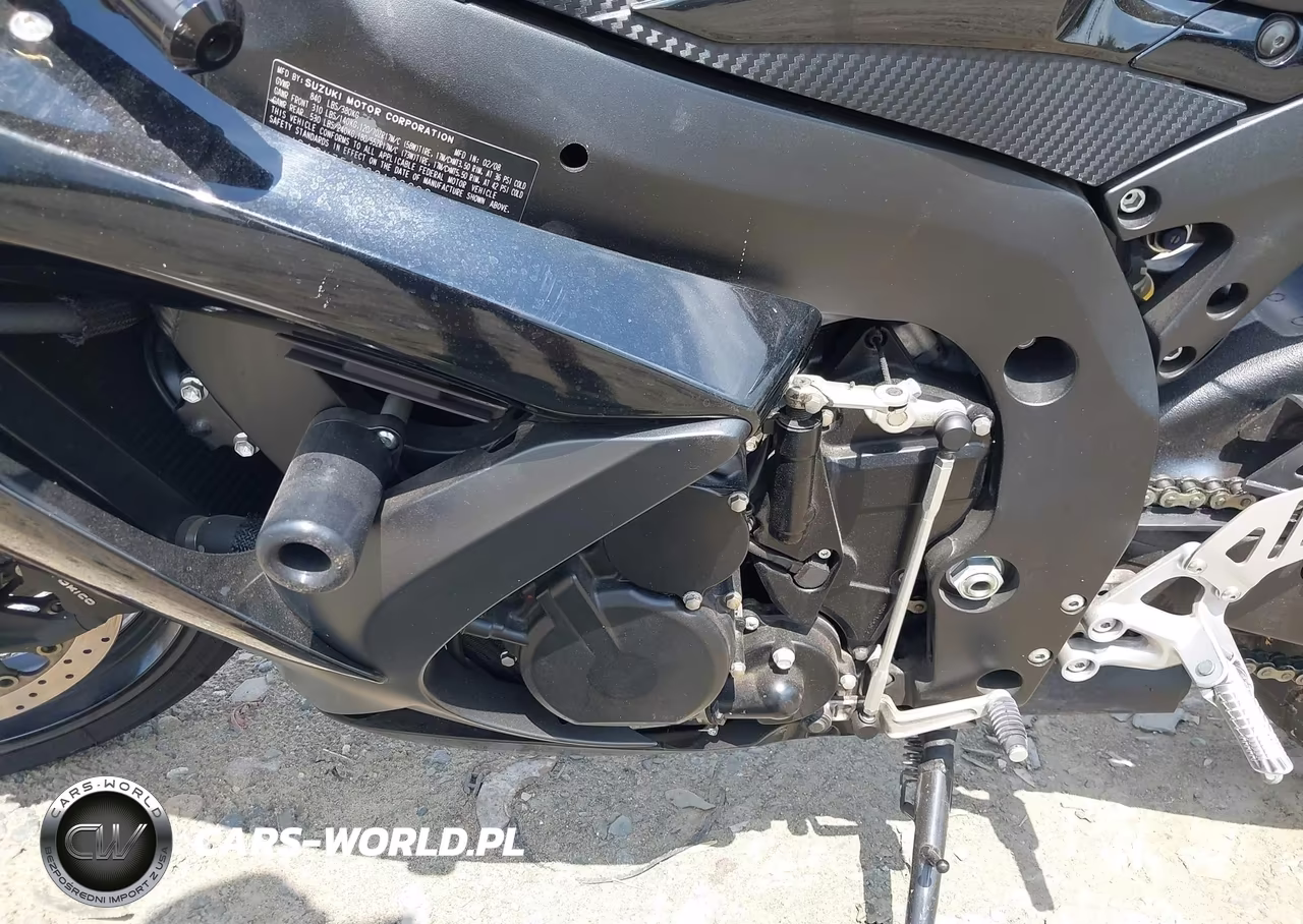 2008 Suzuki Gsx-R600 VIN:JS1GN7EA882106202 - 9