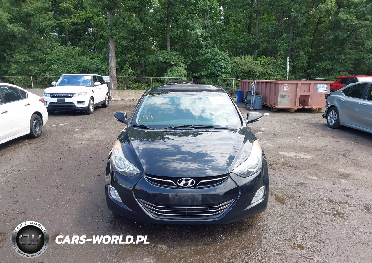 2013 Hyundai Elantra Limited VIN:5NPDH4AE9DH195536 - 12
