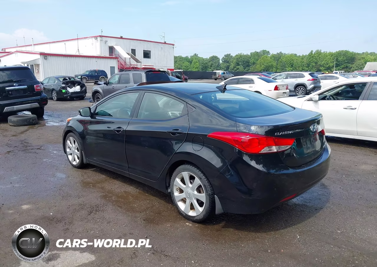 2013 Hyundai Elantra Limited VIN:5NPDH4AE9DH195536 - 3