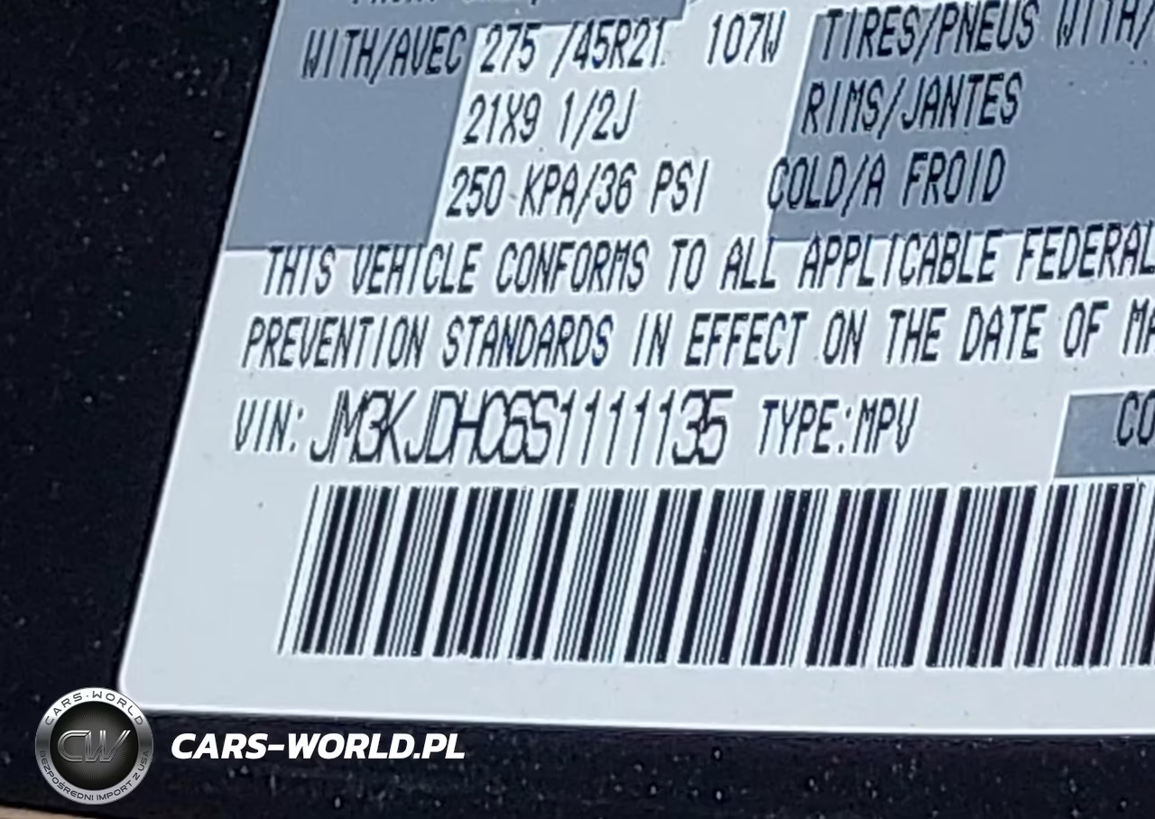 2025 Mazda Cx-70 3.3 Turbo S Premium VIN:JM3KJDHC6S1111135 - 9
