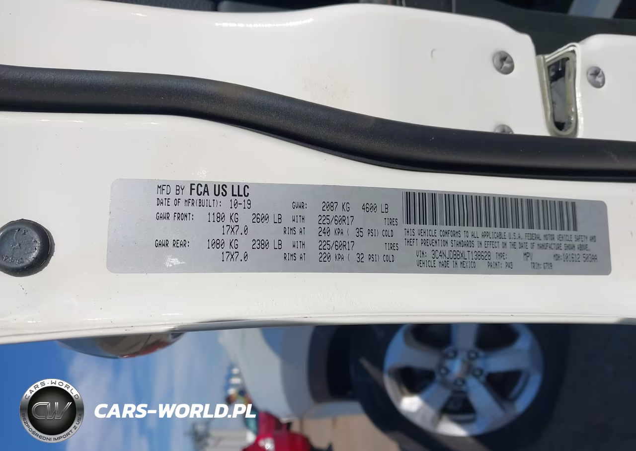 2020 Jeep Compass Latitude 4X4 VIN:3C4NJDBBXLT138628 - 9