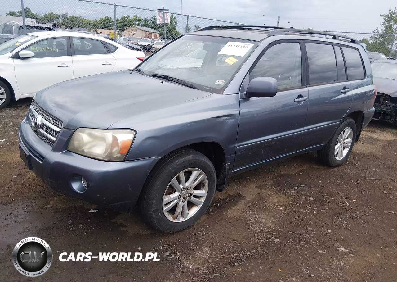 2006 Toyota Highlander Hybrid V6 VIN:JTEEW21A860011615 - 2