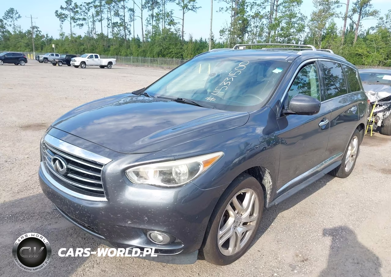 2013 Infiniti Jx35 VIN:5N1AL0MM1DC307623 - 2