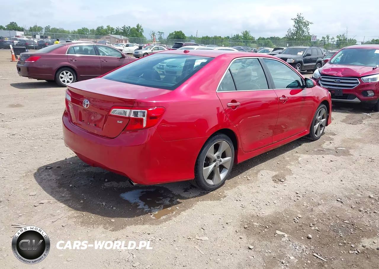 2012 Toyota Camry Se Limited Edition VIN:4T1BF1FK1CU615882 - 4