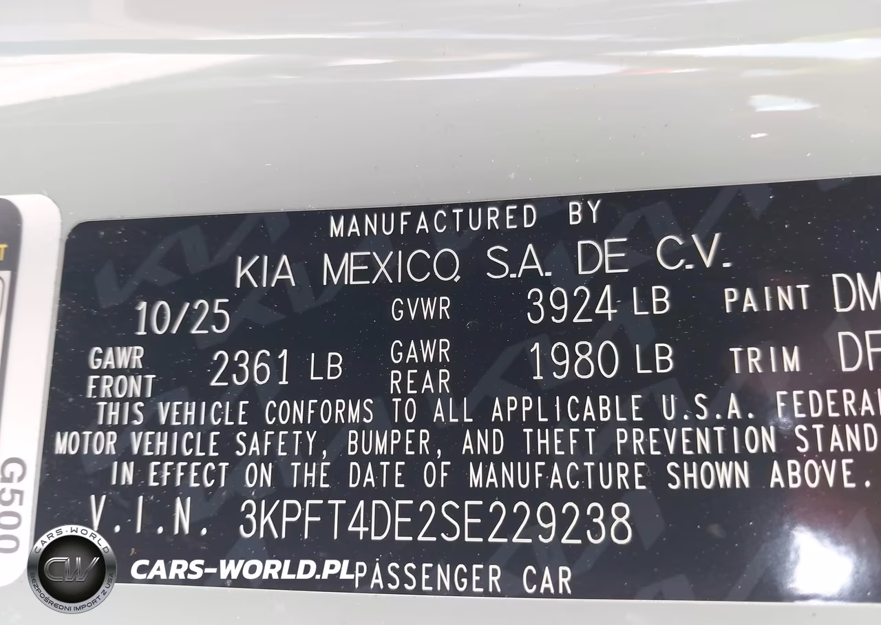 2025 Kia K4 Lxs VIN:3KPFT4DE2SE229238 - 9