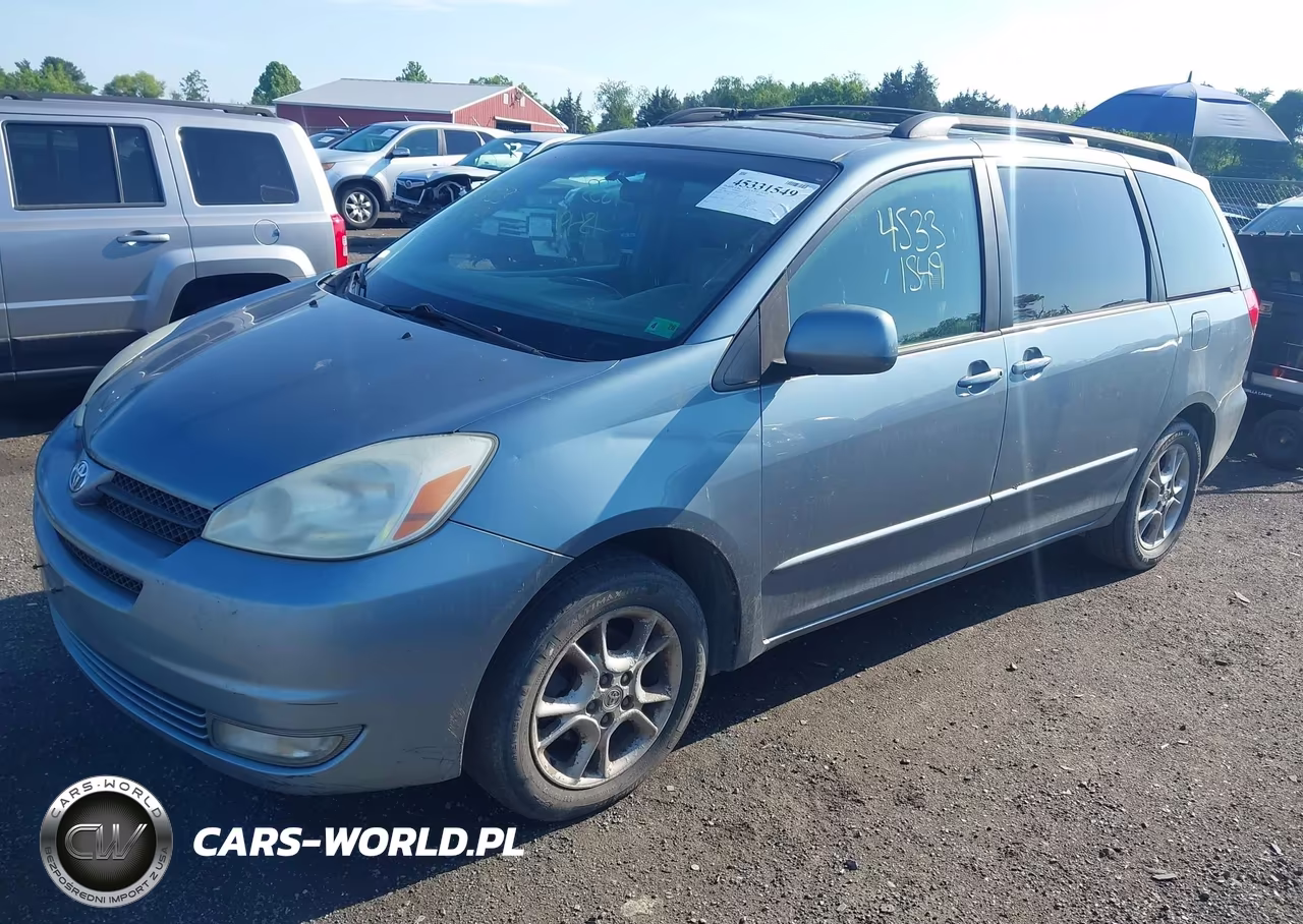 2004 Toyota Sienna Xle VIN:5TDZA22C84S012181 - 2