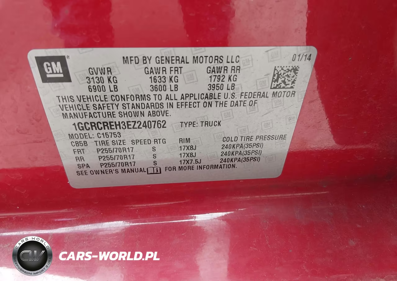 2014 Chevrolet Silverado 1500 1Lt VIN:1GCRCREH3EZ240762 - 9