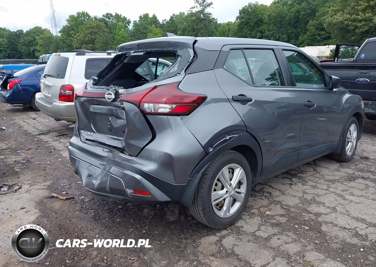 2021 Nissan Kicks S Xtronic Cvt VIN:3N1CP5BV4ML504383 - 4