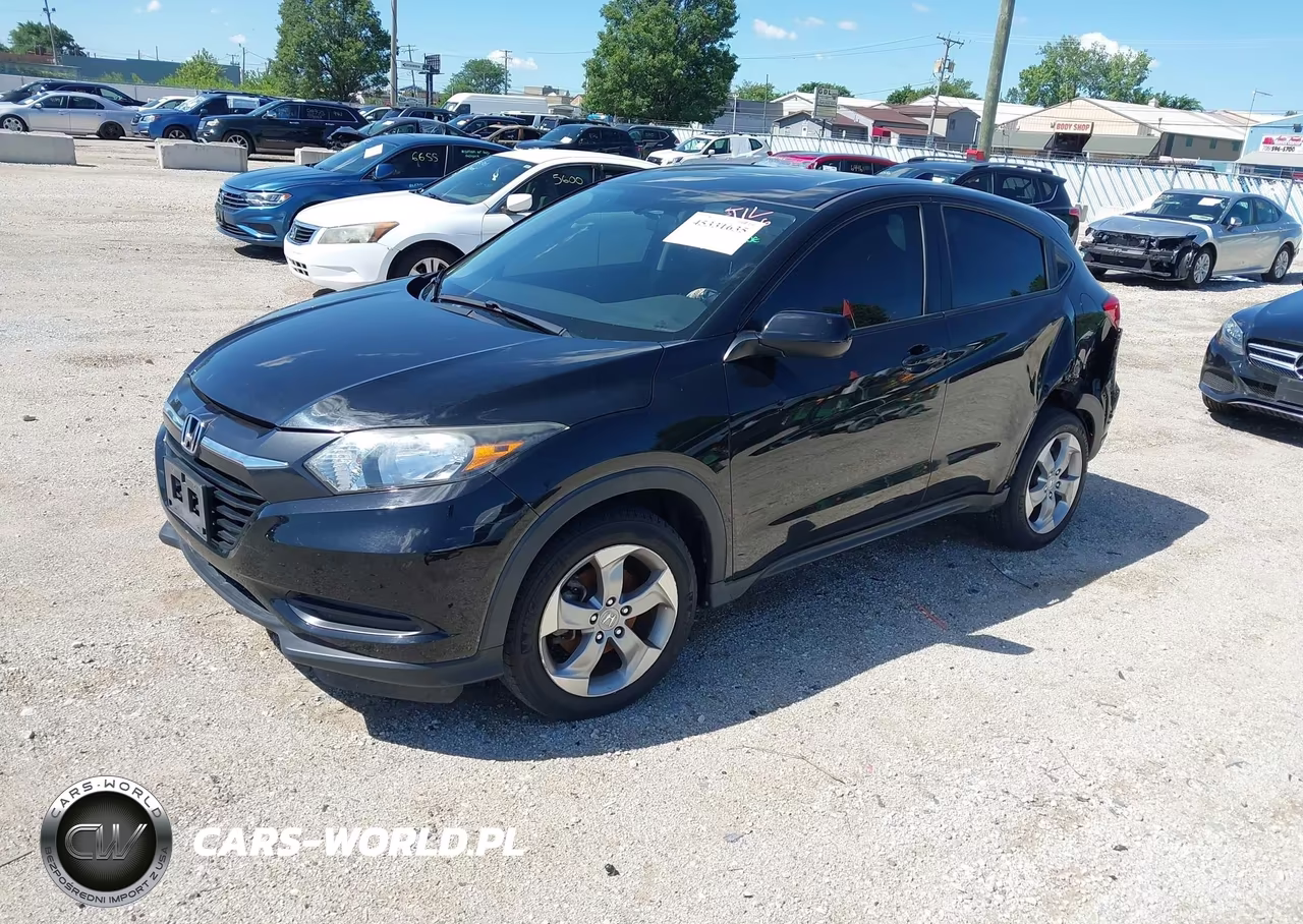 2018 Honda Hr-V Lx VIN:3CZRU6H35JG727929 - 2