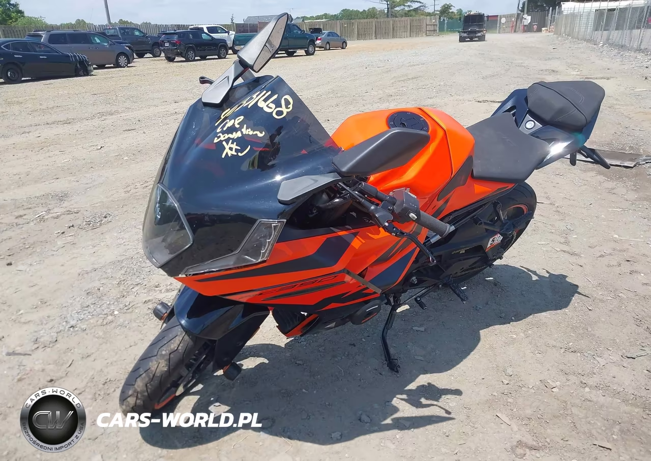 2022 Ktm 390 Rc VIN:MD2JYJ409NC210478 - 2