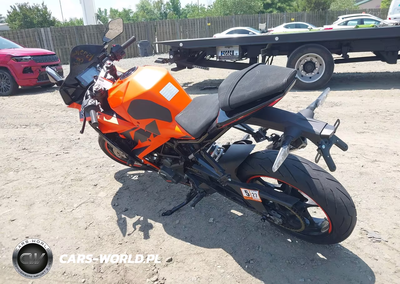 2022 Ktm 390 Rc VIN:MD2JYJ409NC210478 - 3