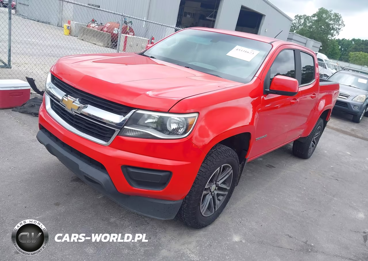 2019 Chevrolet Colorado Lt VIN:1GCGSCENXK1205000 - 2