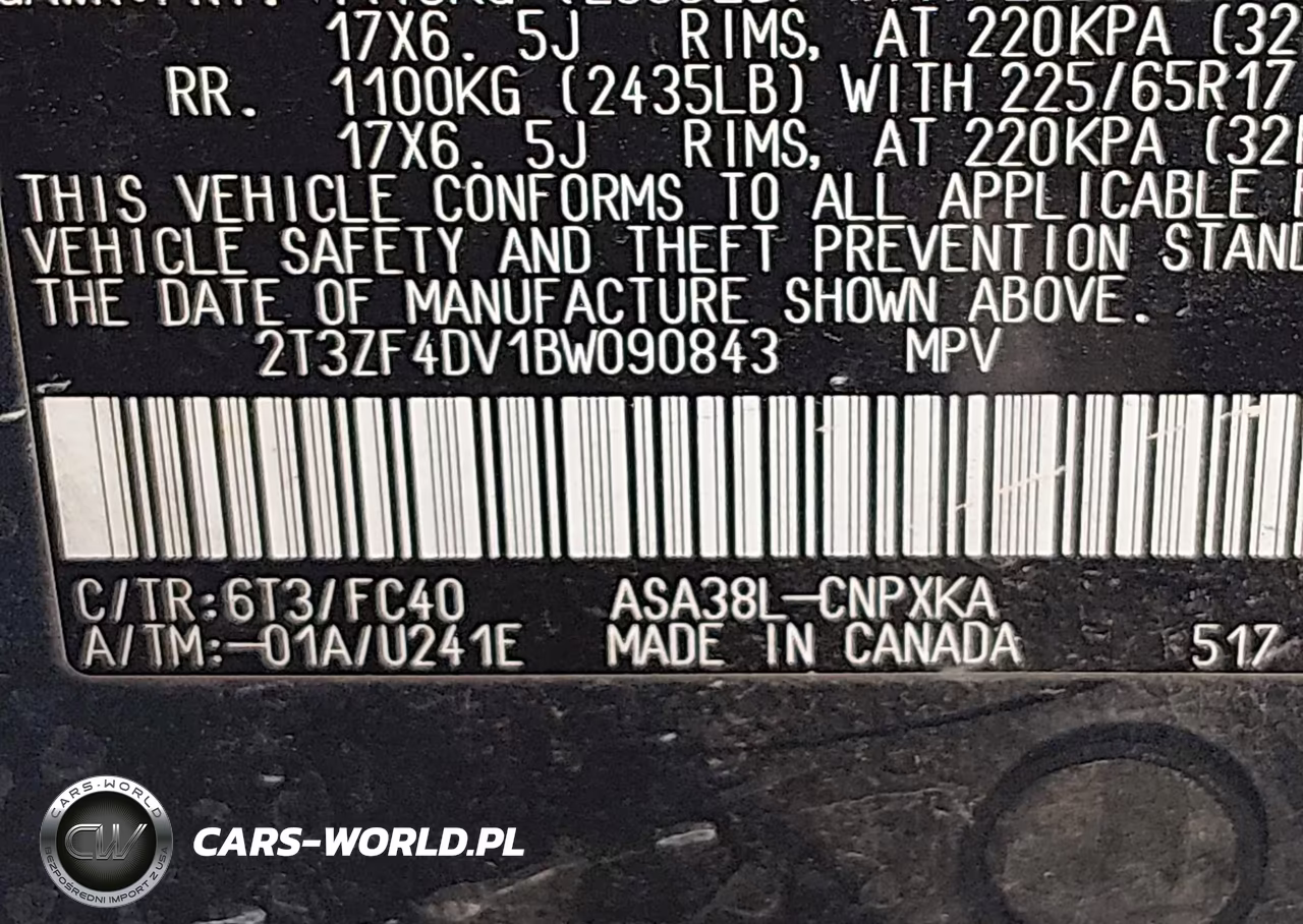 2011 Toyota Rav4 VIN:2T3ZF4DV1BW090843 - 9