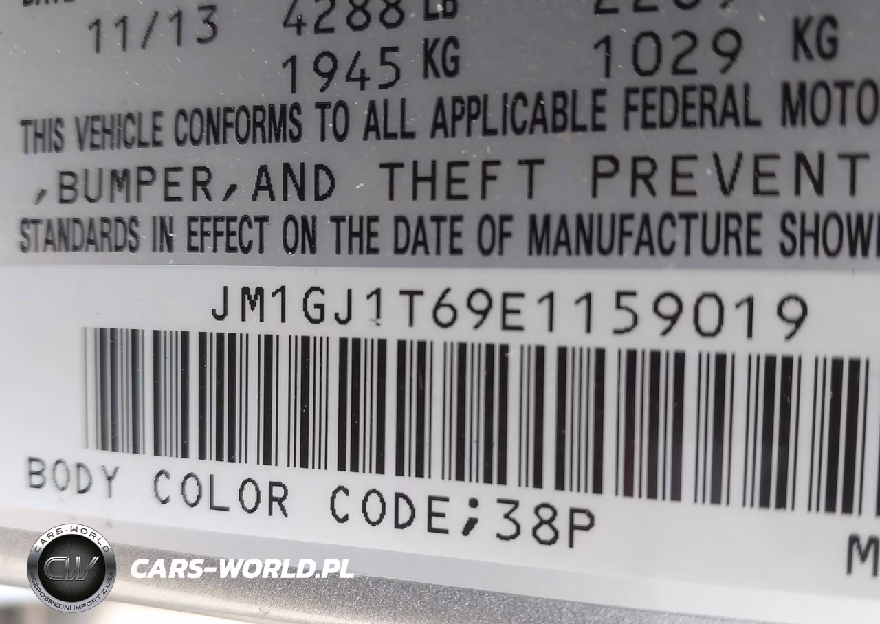 2014 Mazda Mazda6 I Touring VIN:JM1GJ1T69E1159019 - 9